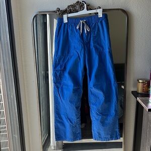 Blue Drawstring Pants